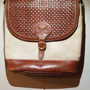 SOLD. BALLY VINTAGE LEATHER BAG